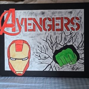 Avengers painting
